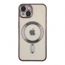 Чехол TPU Metallic Full Camera with Magsafe для iPhone 13