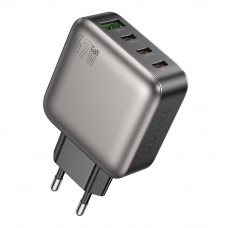 Мережевий Зарядний Пристрій Borofone BAS57A 3USB-C/1USB PD/QC 67W GAN