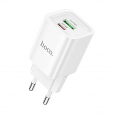 Мережевий Зарядний Пристрій Hoco C149A 1USB/1USB-C PD/QC 30W