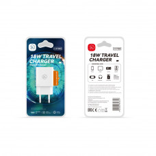 Мережевий Зарядний Пристрій XO L127 1USB QC 18W New Logo