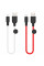 USB Hoco X21 Plus Silicone Micro 0.25m
