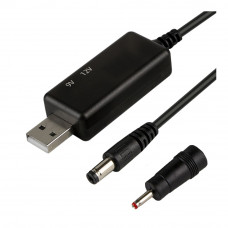 USB to DC для роутера с 5v на 9V(2A) или 12V(1.5A) 5.5х2.1/3.5x1.35 mm с переключателем