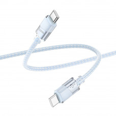 Кабель USB Hoco U132 60W Type-C to Type-C 1.2m