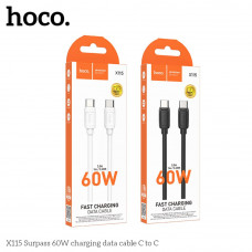 USB Hoco X115 Type-C to Type-C 60W