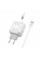 Сетевое Зарядное Устройство Hoco C136A 1USB-C/1USB PD/QC 45W+Type-C to Type-C