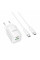 Сетевое Зарядное Устройство Hoco C149A 1USB/1USB-C PD/QC 30W+Type-C to Type-C