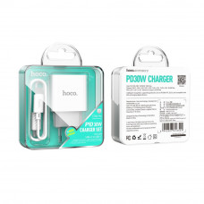 Мережевий Зарядний Пристрій Hoco C76A Pro 1USB-C PD/QC 30W+Type-C to Type-C М'ята упаковка