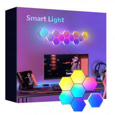 Светильник Настенный Соты RGB FWWSB8-17-9 (9шт.)