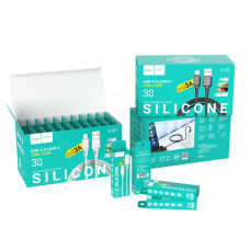 USB Hoco X101 Assistant Silicone Type-C 3A 30шт.
