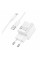 Сетевое Зарядное Устройство Hoco C145A 1USB QC 18W+USB to Type-C