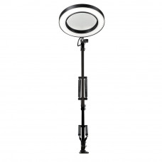 Настільна Кільцева LED Лампа На Струбціні 6&quot;