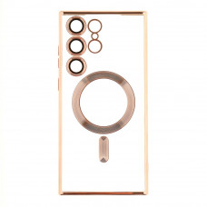 Чохол TPU Metallic Full Camera with Magsafe для Samsung Galaxy S23 Ultra 5G (S918)