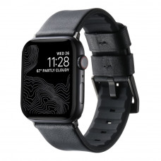 Ремешок для Apple Watch Leather+Silicone 38/40/41 mm