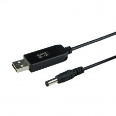 USB to DC для роутера с 5v на 12v 0.6A 5.5х2.1 mm