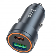 Автомобільний Зарядний Пристрій Hoco Z57A 1USB/1USB-C PD30W/QC3.0+Type-C to Lightning
