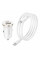 Авто Зарядное Устройство Borofone BZ22 1USB/1USB-C QC/PD30W+Type-C to Lightning
