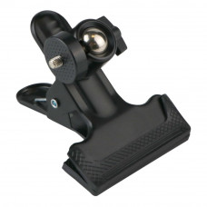 Шаровая голова на прищепке металл