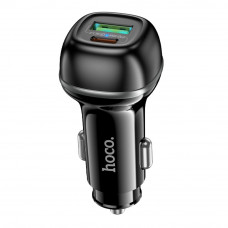 Автомобільний Зарядний Пристрій Hoco Z58A 1USB/1USB-C QC/PD48W