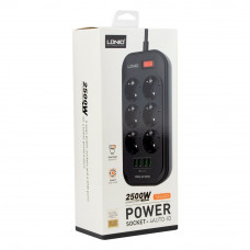 Сетевой Удлинитель LDNIO SE6403 4USB / 6 Socket