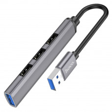 USB Hub Hoco HB26 4 in 1 adapter(USB to USB3.0+USB2.0*3)