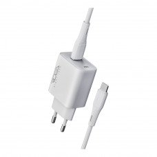 Мережевий Зарядний Пристрій Ridea RW-18121 Rapid 1USB QC 18W+Type-C