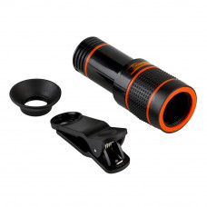 Объектив Для Мобильного Телефона Zoom 12х (Линзы Стекло)