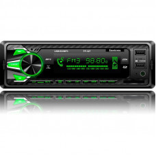 Автомагнітола Fantom FP-327 (Black/Green)/USB/SD/підсил. кач.звука/4x50W