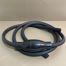 Шланг перекачування палива + груша силіконова чорна діаметр 12мм довжина 1,6 м