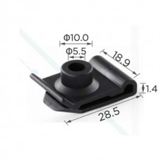 Кліпси C0048 бризковиків/підкрилок (OEM 5387922010, 53879-22010, 53879-22010, 16042) ( уп. 100 шт.)