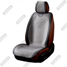 Накидки сидінь алькантара "Elegant" TRENTO Сірий Передній (700 603) (10шт./ящ.)