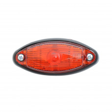 Габарит - червоний - 100x43x33мм - без лампи 2 болти - "G0.2" - Польща - задній (1шт)
