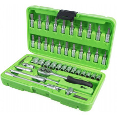 Набір інструментів 46од. 1/4" "Alloid" (НГ-2046П) (10шт/уп)