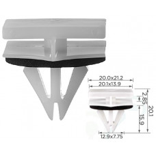 Кліпси C0342 Cadillac Chevrolet Ford Hyundai 11518357 10443956 ( уп. 50 шт.)