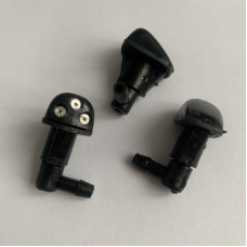 Форсунка на капот "засувка" 3-струменева/кутова (Тoyota/Hyundai) (E07)