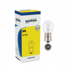 Лампа 12V (цок.зміщ BА15s) P21W "Narva" (17640) (уп.10шт)