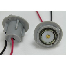 Патрон зад.ліхтаря 1-контакт Ланос (2-зачепи)