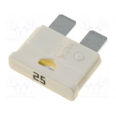 Запобіжники стандарт 25A "МТА" Unival (уп.10шт)