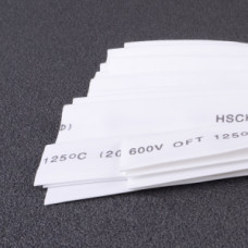 Термоусадка d= 4mm біла (1метр) (уп.30шт)