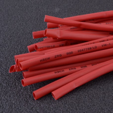 Термоусадка d= 4mm червона (1м) (уп.30шт)