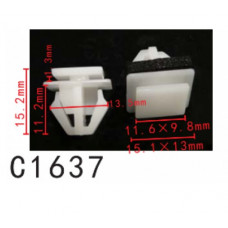 Кліпси C1637 молдингу/капот HYUNDAI, KIA (863603L000, 86360-3L000, 15214) ( уп. 100 шт.)
