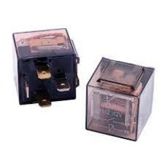 Реле 24V 4-х контактне 80А з індикатором TRN-NT-4 (прозорий корпус)