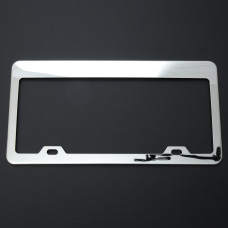 Рамка номера "Америк.тип" хром (31 * 16) - Джип - седан (1шт) ELEGANT 100 605 (нового Зразка)