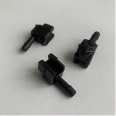 Форсунка на тримач двірника дешева Renault (2 сопла, додаткове кріплення шланги) Кооперат.