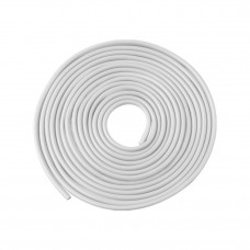 Молдинг на кромку дверей без основи Сірий 5м (6*5мм)