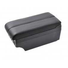 Підлокітник - Універсальний Чорний 14см / 7 USB Висувний,Попільничка,підсклянник