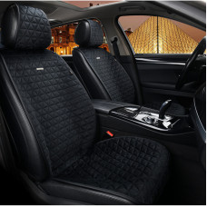 Накидки сидінь алькантара "Elegant" MILANO Чорний Передні (700 313) (12шт./ящ.)