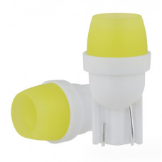Світлодіод 12V Т10 Білий COB 3D Чаша 0.6W 380Lm №34