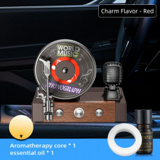 Ароматизатор на сонячній панелі Грамофон "World Music" (Charm)