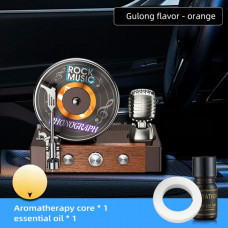 Ароматизатор на сонячній панелі Грамофон "Rock Music" (Cologne)