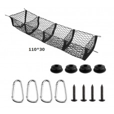 Сітка в багажник грузова 4 кармани 110х30 (у кульці) С 006 (110*30)
